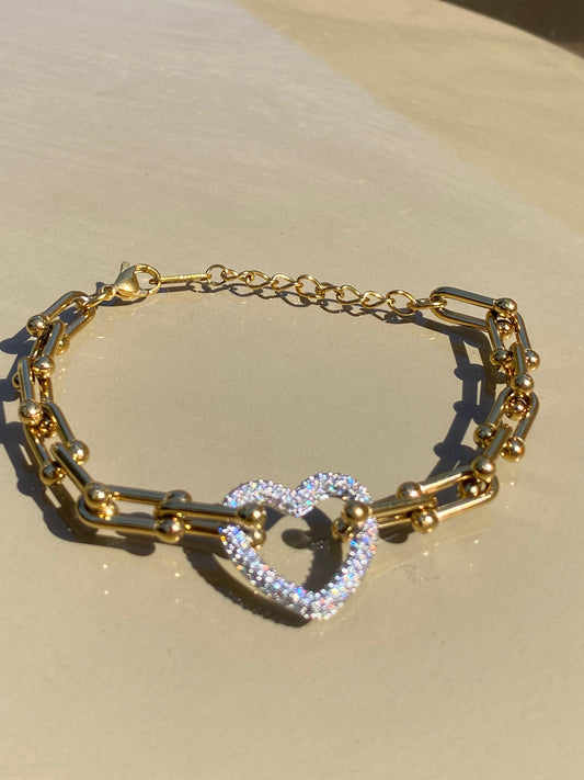 Heart Hand chain Bracelet