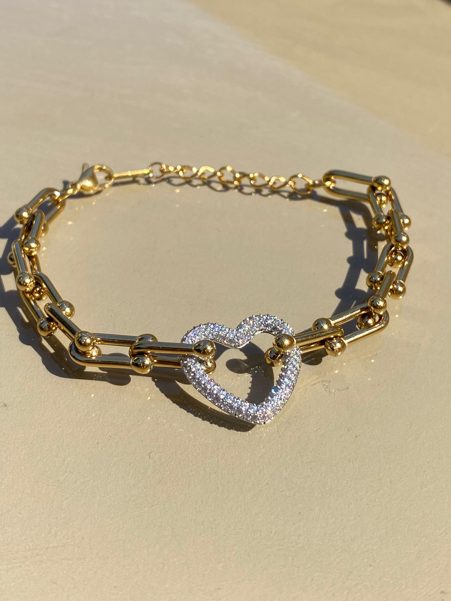 Heart Hand chain Bracelet