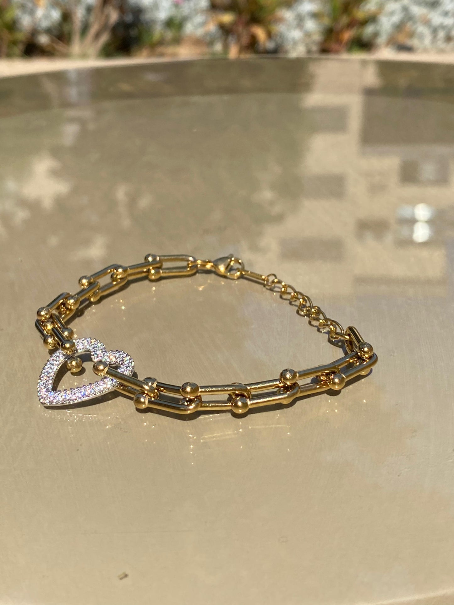 Heart Hand chain Bracelet