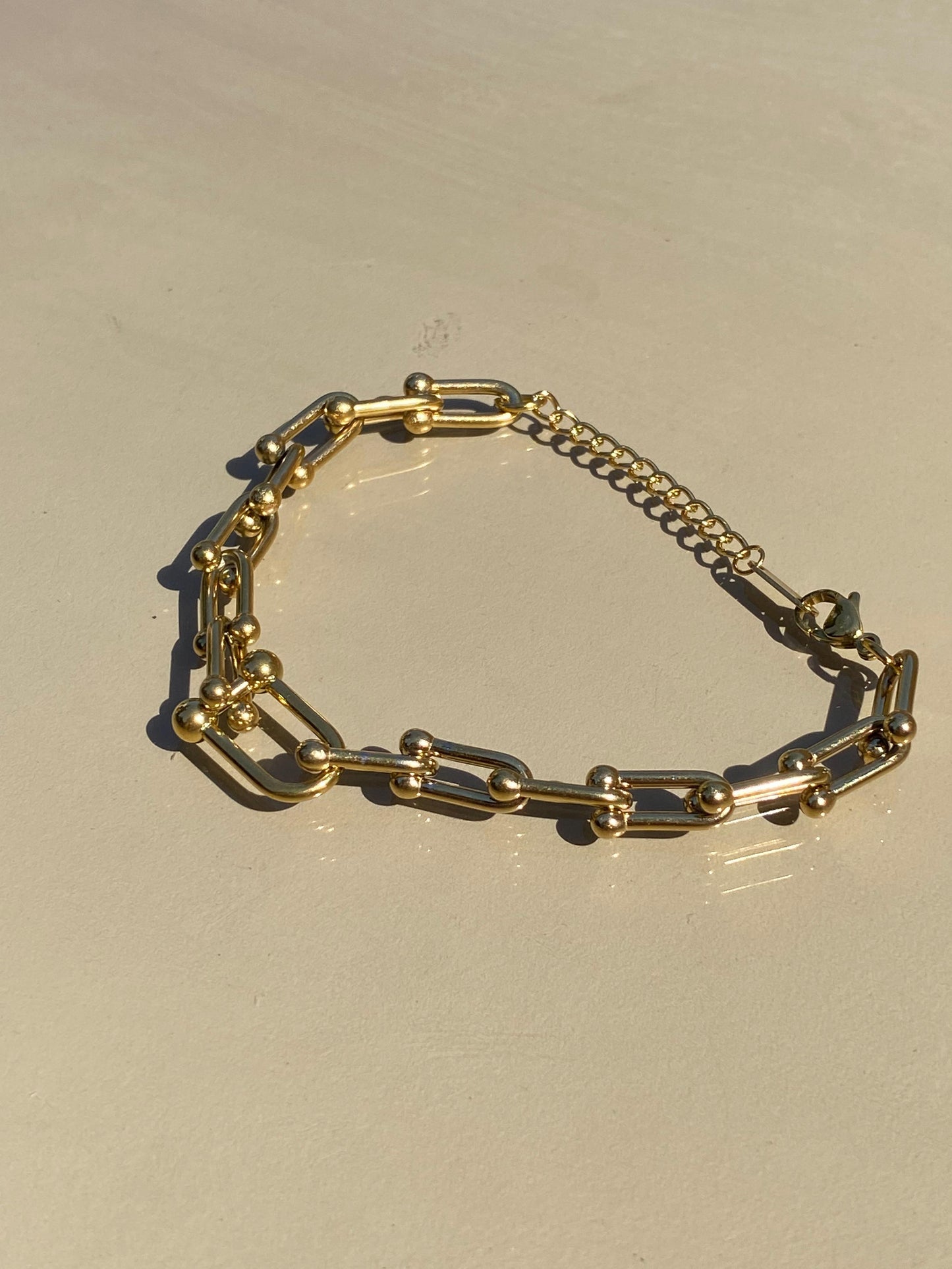 Chain Golden Bracelet