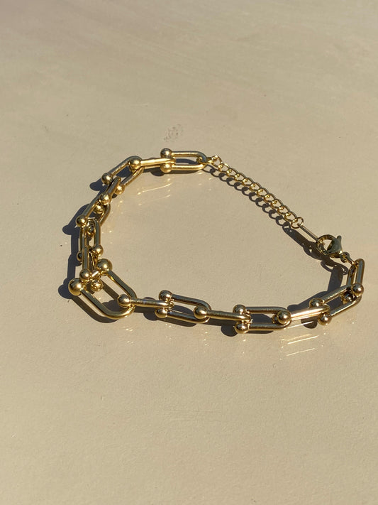 Chain Golden Bracelet